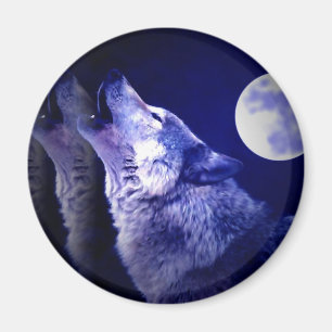 Howling Varg Magnet