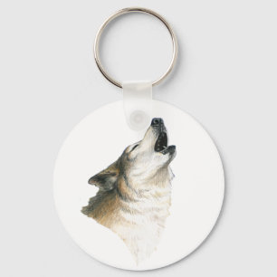 Howling Varg Nyckelring