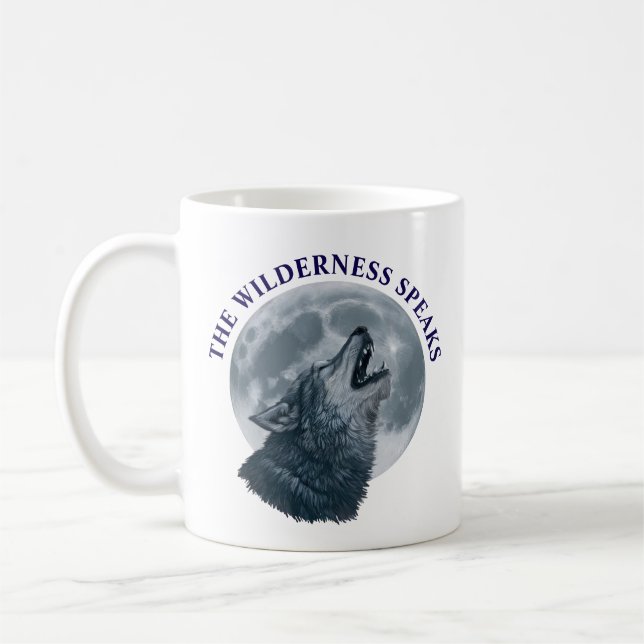 Howling Varg och Måne Kaffemugg (Vänster)