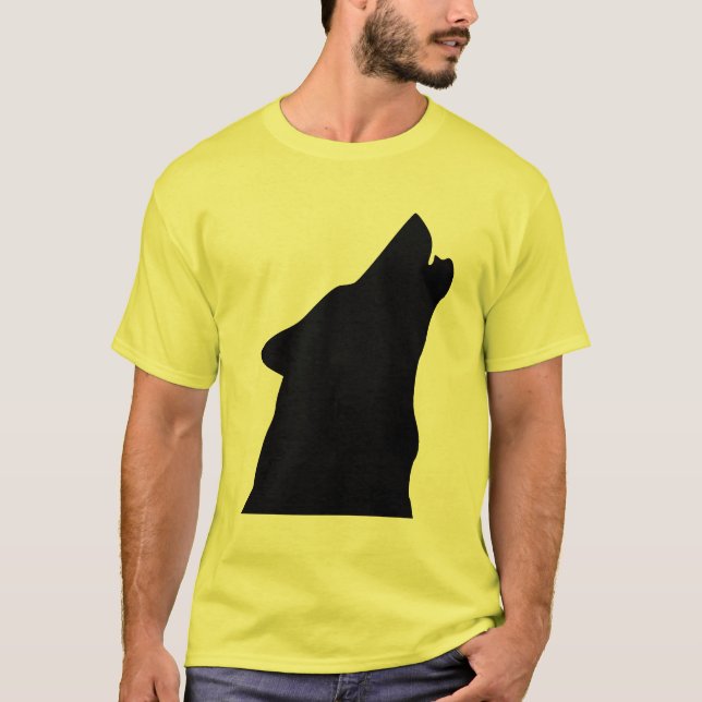 Howling Varg T Shirt (Framsida)