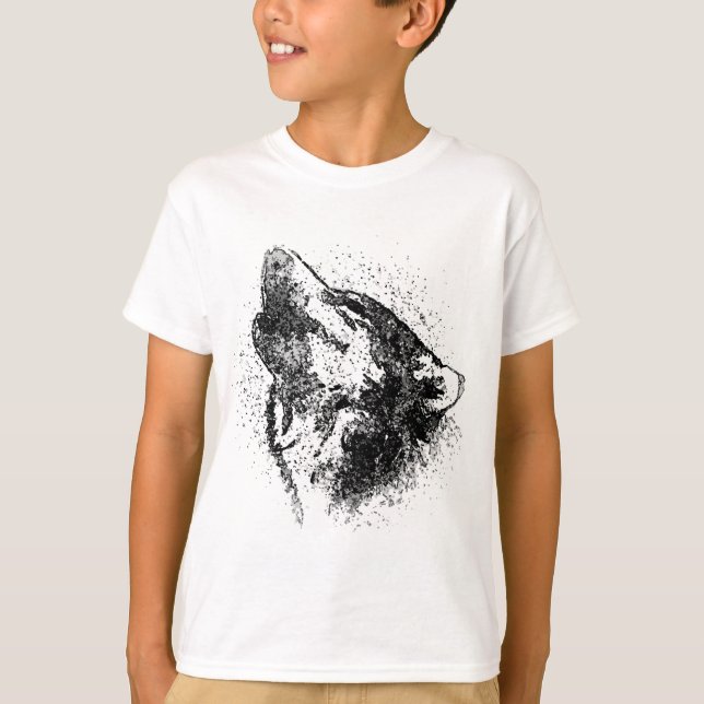 Howling Varg Tee Shirt (Framsida)