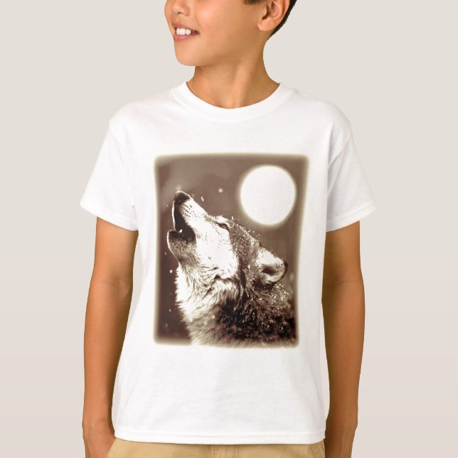 Howling Varg Tee Shirt (Framsida)