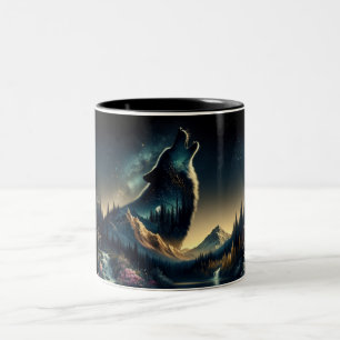 Howling Varg Två-Tonad Mugg