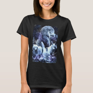 Howling Vargars Winter Forest Animals Varg T Shirt