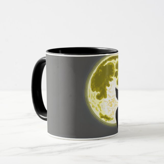 howling wolf  mugg (Framsida vänster)