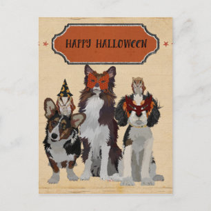 HOWLLOWEEN-vykort Vykort
