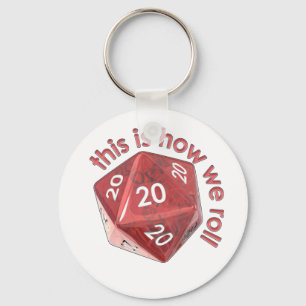 HowWeRoll20s Nyckelring