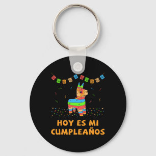 Hoy Es Mi Cumpleanos Pinata Birthday Cinco De Mayo Nyckelring
