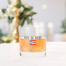 Hoy Se Bebe Puerto Rico Whiskyglas
