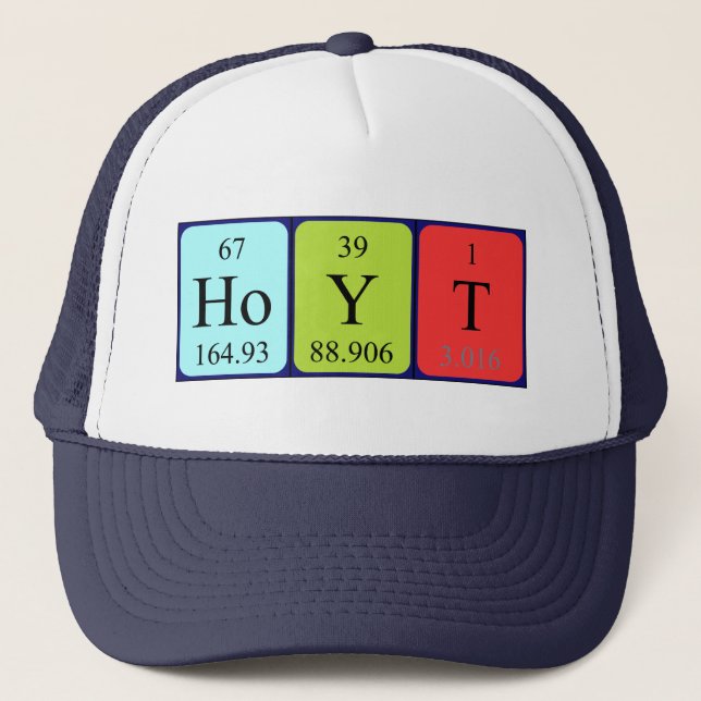 Hoyt Periote bord namn hat Keps (Framsida)