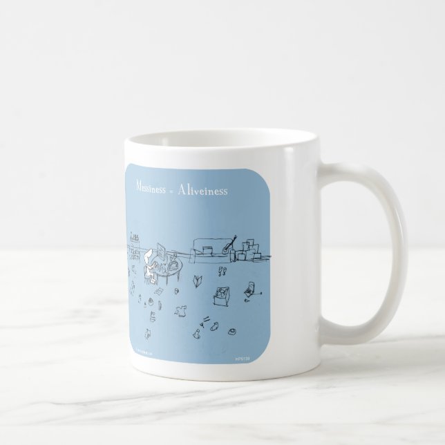 HP5139 "Harolds planet", messiness, aliveiness, Kaffemugg (Höger)