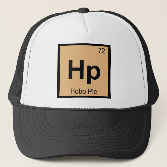 Hp - Hobo Paj Kemisk Periodiska Systemets Symbol Keps (Framsida)