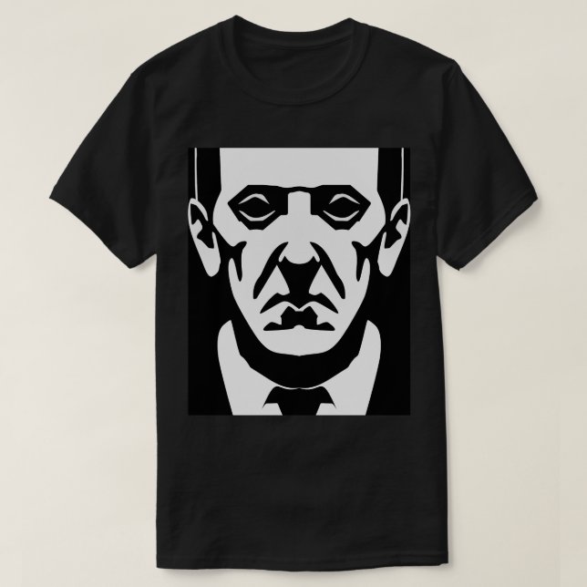 hp lovecraft t shirt (Design framsida)