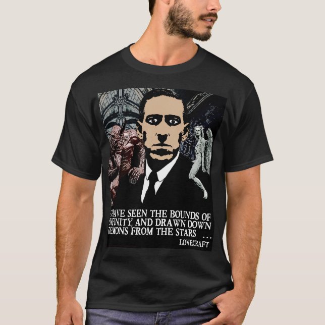HP LOVECRAFT TEE SHIRT (Framsida)