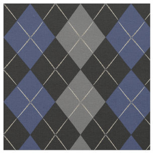 HP-R Argyle Tyg