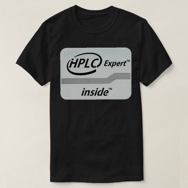 HPLC-expert inom 2 T Shirt (Design framsida)