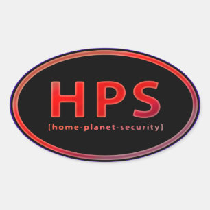 HPS OVALT KLISTERMÄRKE