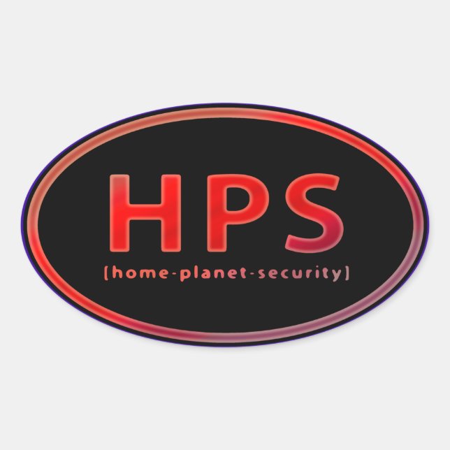 HPS OVALT KLISTERMÄRKE (Framsida)