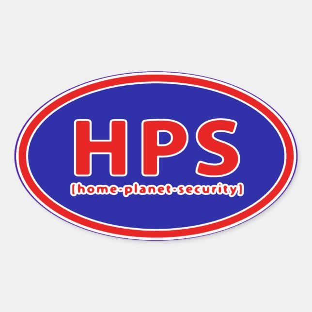 HPS OVALT KLISTERMÄRKE (Framsida)