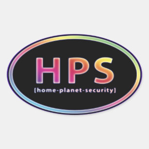 HPS OVALT KLISTERMÄRKE