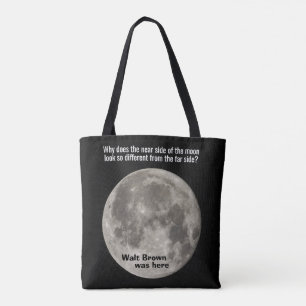 HPT Asteroid och Moon shoppingväska Tygkasse