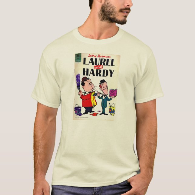HQ Laurel and Hardy T-shirt (Framsida)