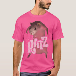 Hq Rosa Råtta Ratz Meme T Shirt