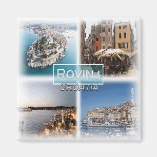 HR0029 Europa, Kroatien, Rovinj, kylskåp Magnet