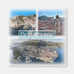 HR0032 Europa, Kroatien, Dubrovnik, kylskåp Magnet
