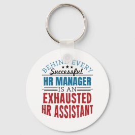 HR Assistant Funny Offert personalresurser Nyckelring