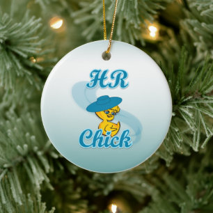 HR Chick nr 3 Julgransprydnad Keramik