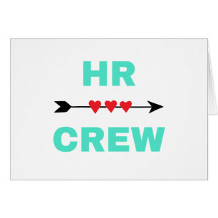 HR Crew 2 Hälsningskort