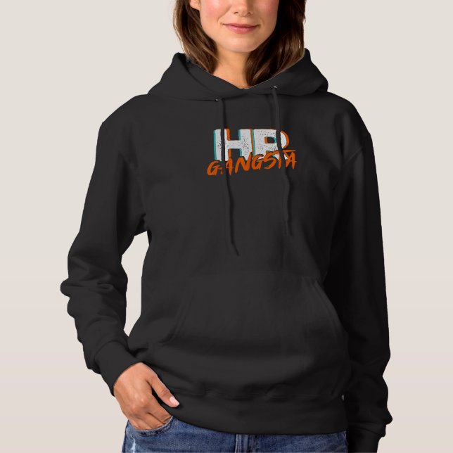 HR Gangsta Human Resources Manager HR Department T Shirt (Framsida)