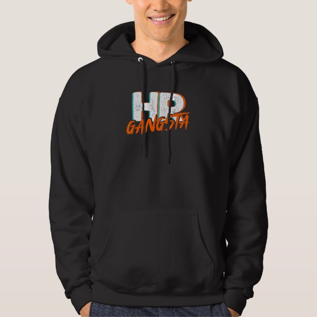 HR Gangster HR-avdelningschef HR-avdelning Hoodie (Framsida)