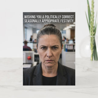 HR-godkänd politiskt korrekt liberal Kort