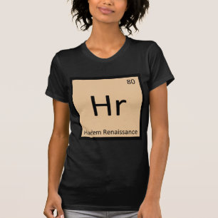 Hr - Harlem Renaissance Art Periodic Bord Symbol Tee