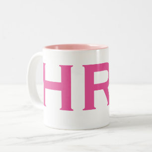 HR Hero Speciellare Woman-medarbetare för mänskl Två-Tonad Mugg