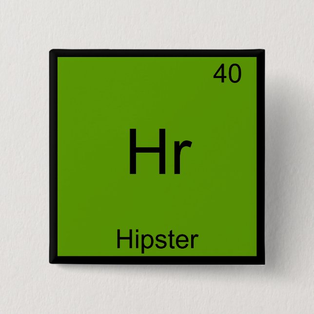 Hr - Hipster Funny Inslag Meme Chemistry T-Shirt Knapp (Framsida)