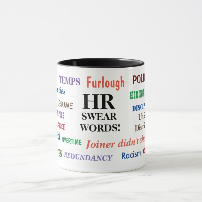 HR Human Resources Svordomar Roliga Pet Peeves  Mugg (Center)