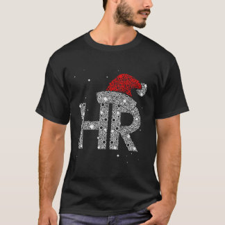 HR-jobb för mänskliga resurser, roligt julklapp T Shirt