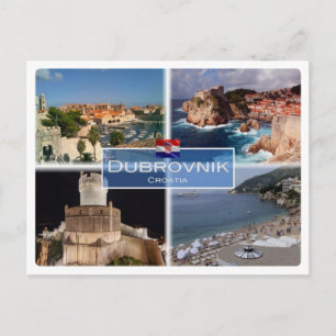 HR Kroatien - Dubrovnik - Vykort
