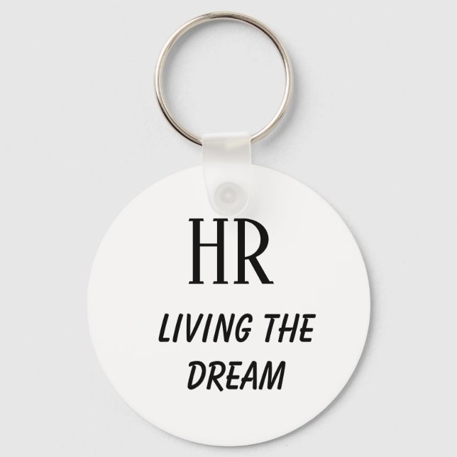 HR Living of Dream Human Resources Nyckelring (Framsida)