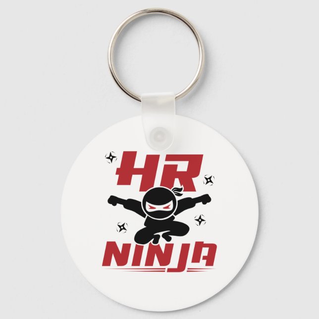 HR Ninja Personal Nyckelring (Framsida)