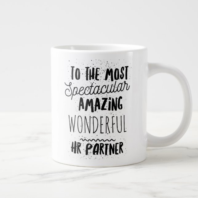 HR Partner Mugg Jumbo Mugg (Höger)