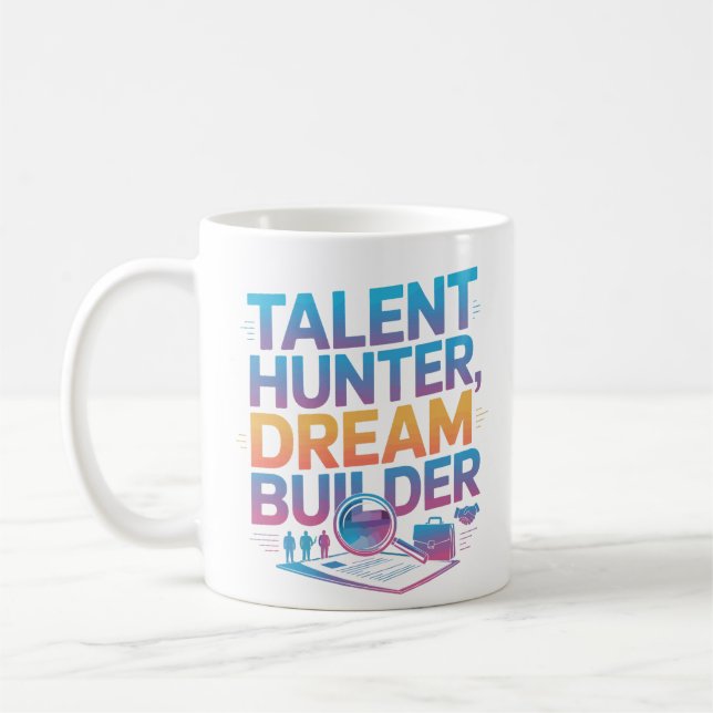 HR Professional Talent Hunter Dream Builder Mug Kaffemugg (Vänster)