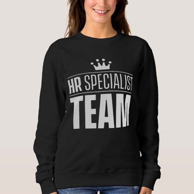 HR Specialist Team Department Human Resources Mana T Shirt (Framsida)