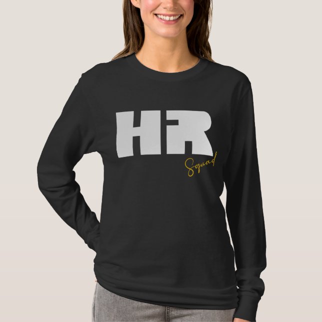 HR Squad, Human Officer Team T Shirt (Framsida)