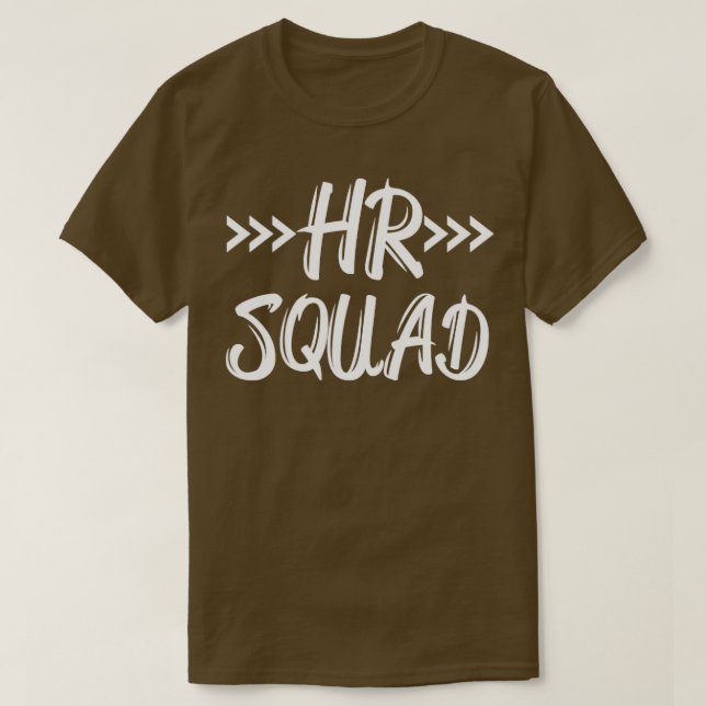 Hr squad roligt kontor t shirt (Design framsida)