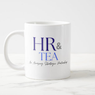 HR & Tea Mugg Blue Jumbo Mugg
