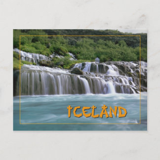 Hraunfossar-Islandet Vykort